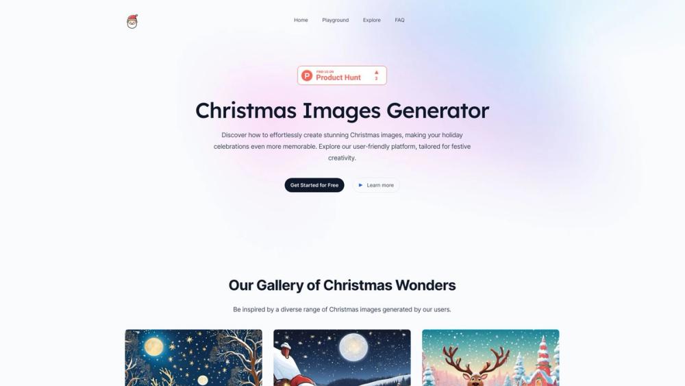 image for Christmas Images Generator