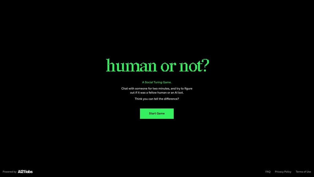 image for Human or Not?