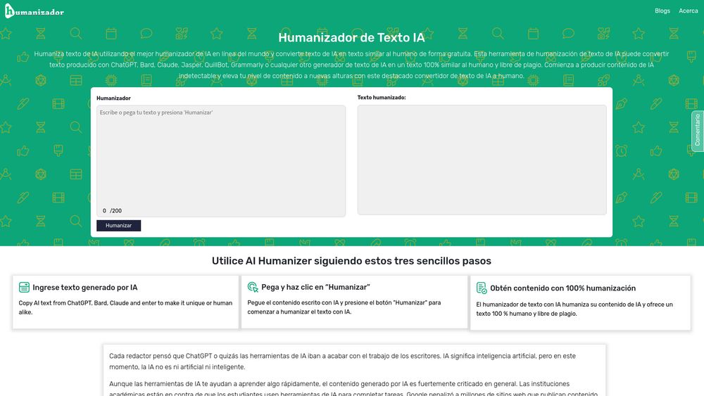 image for Humanizador de IA