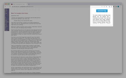 image for ChatGPT Summarizer
