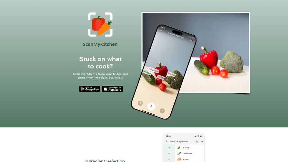 image for Scan My Kitchen with AI Flavor