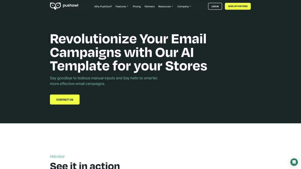 image for PushOwl's AI Email Template Generator
