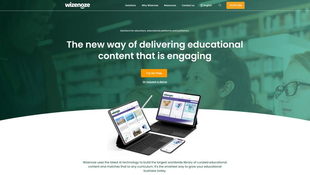 image for wizenoze.com