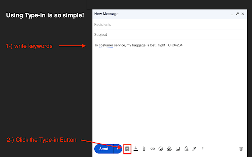 image for Type-in | ChatGPT email assistant | GPT-3