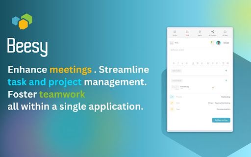 image for Beesy - AI Enhanced Task and Audio Note Extension