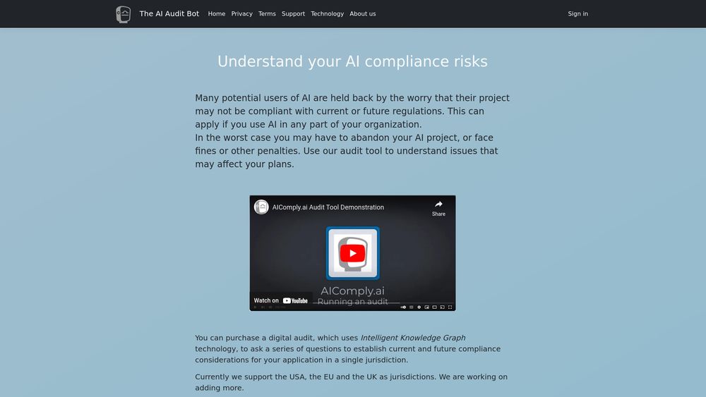 image for The AI Audit Bot
