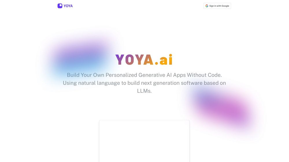 image for YOYA AI