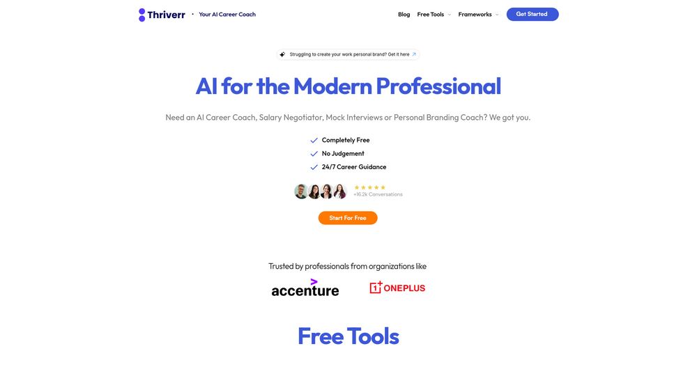 image for Thriverr - AI Career Coach