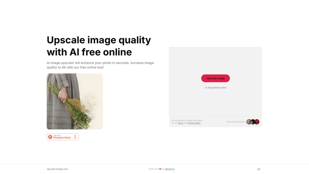 image for 4K AI Upscaler - Free AI image tool
