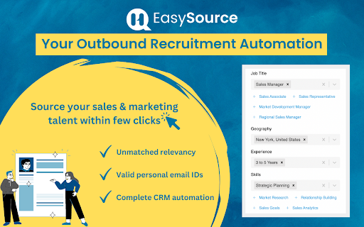 image for EasySource: #1 Platform for Talent Sourcing