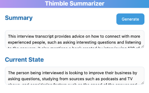 image for Thimble AI