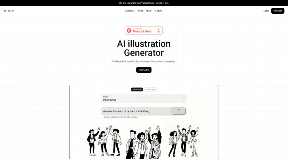 image for AI illustration Generator