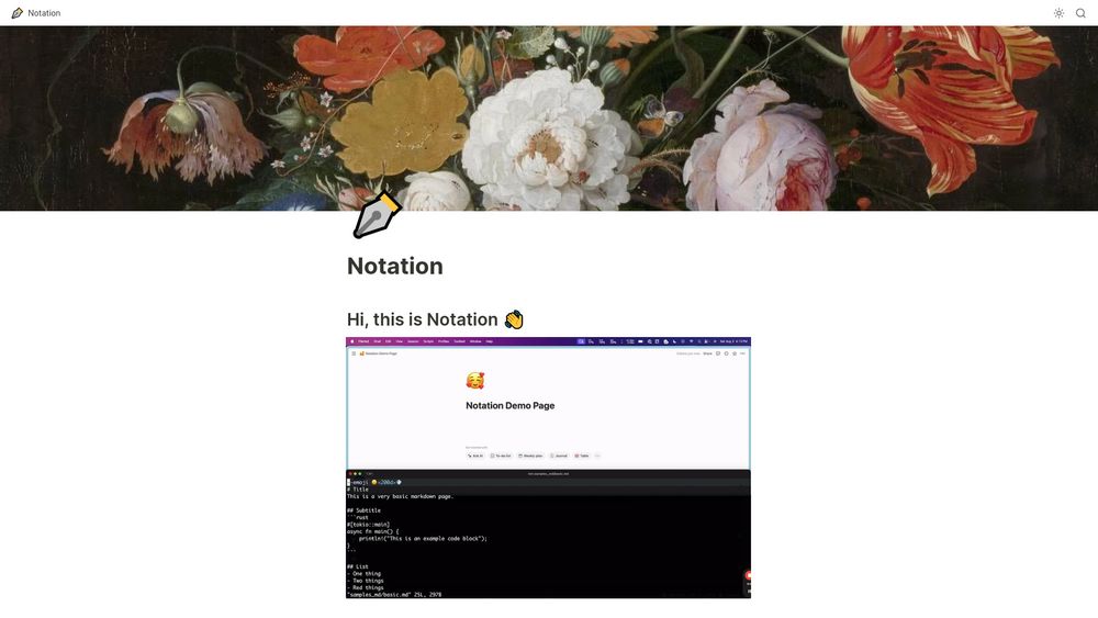 image for Notation