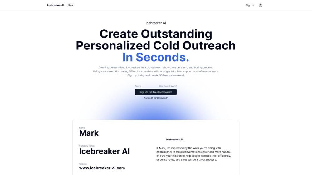 image for Icebreaker AI