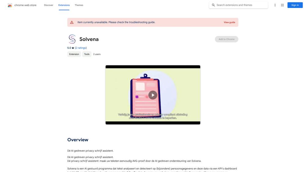 image for Solvena