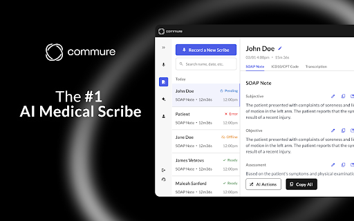 image for Commure Scribe
