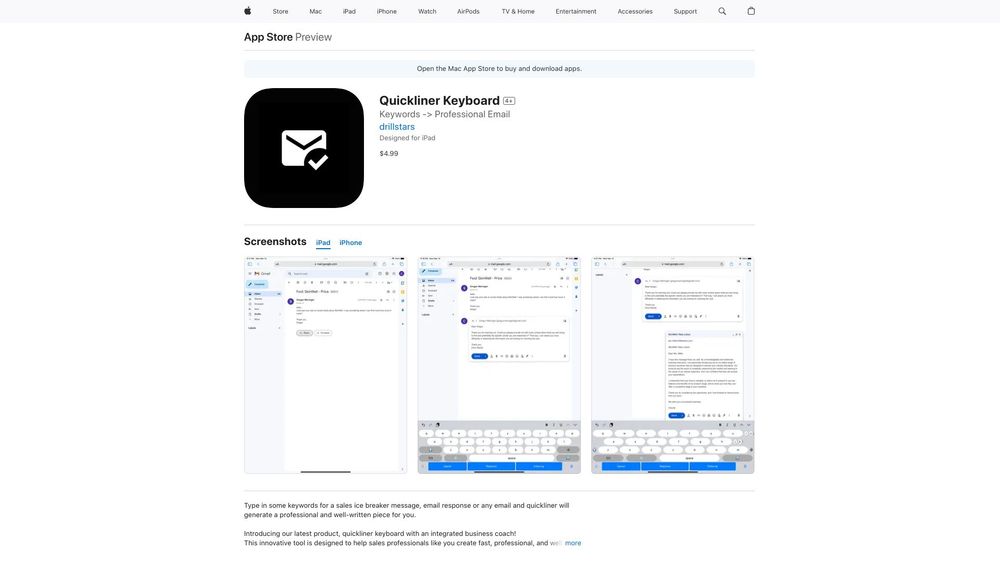 image for Quickliner Keyboard