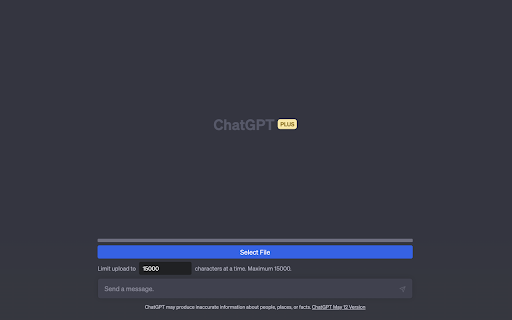 image for Chatty File Uploader