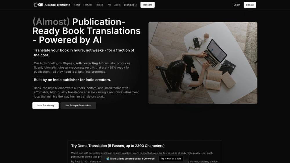 image for AI Book Translate