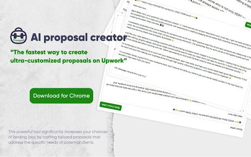image for Proposals Generator for Upwork Users