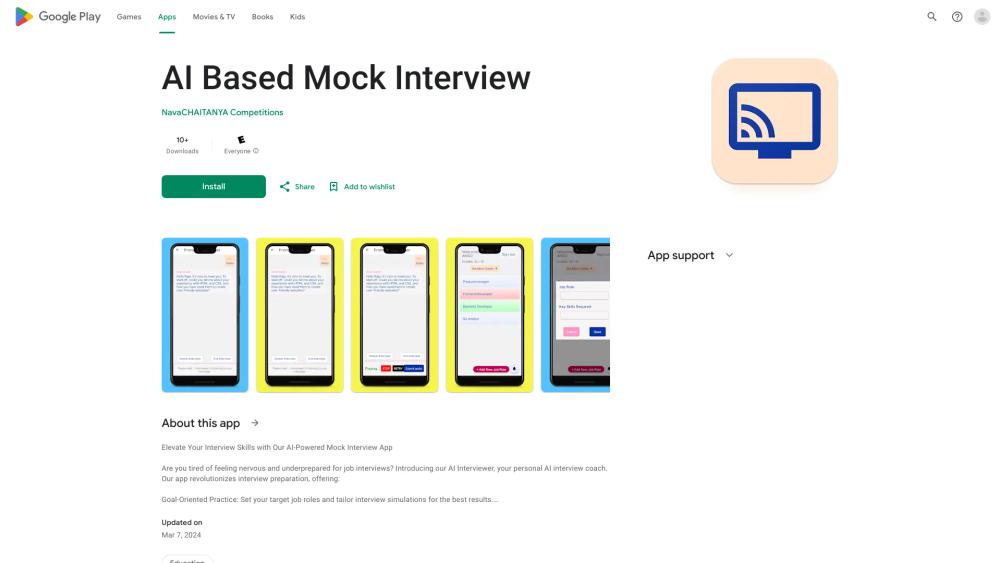 image for AI Based Mock Interview