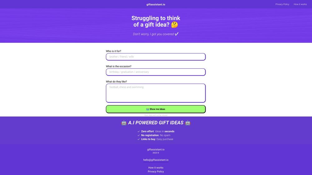 image for GiftAssistant