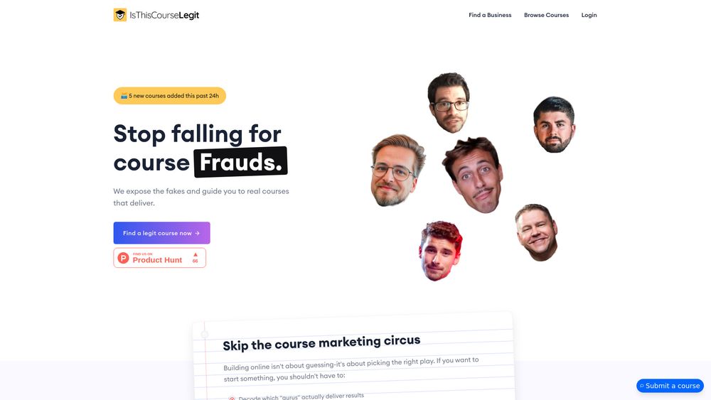 image for Is This Course Legit?