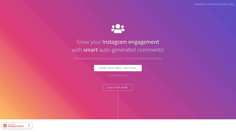 image for Comment Generator