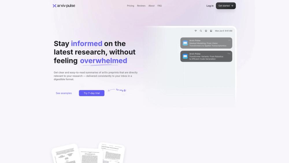 image for ArXiv Pulse