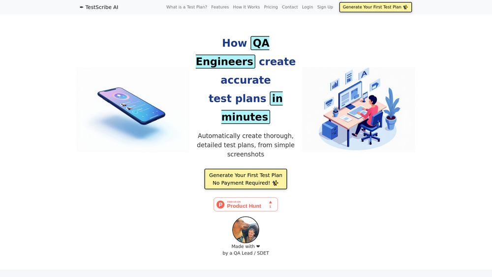 image for TestScribe AI