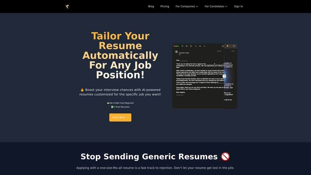 image for Fast Resume AI