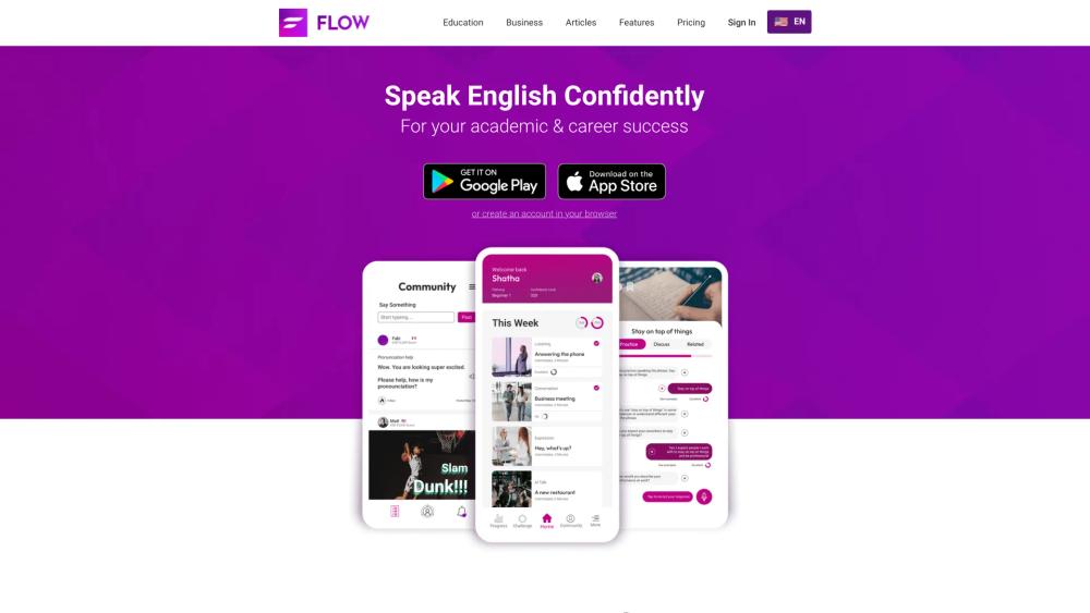 image for FLOW Speak Learning Pathways