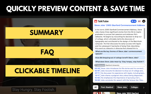 image for TalkTube - Youtube AI Companion