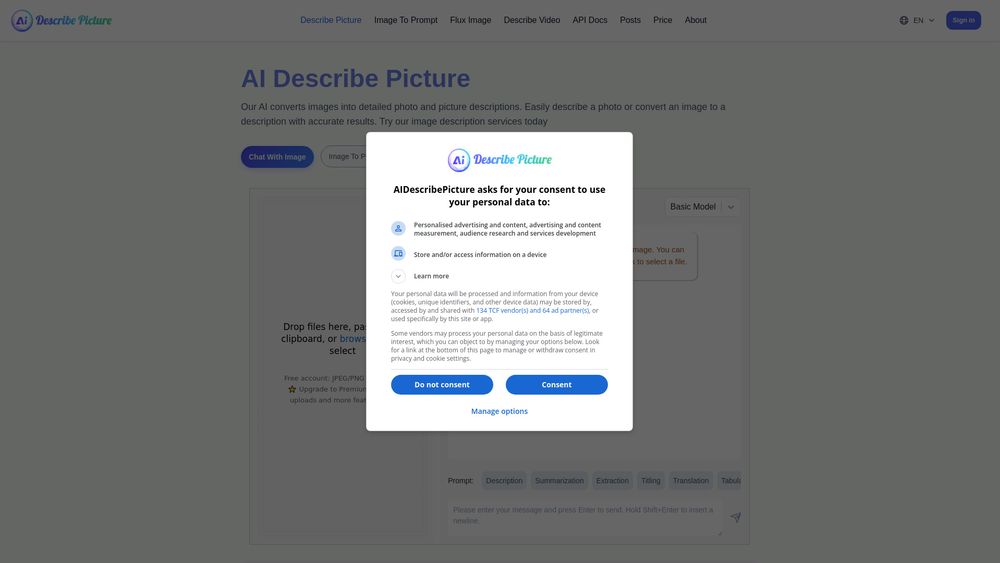 image for AI Describe Picture