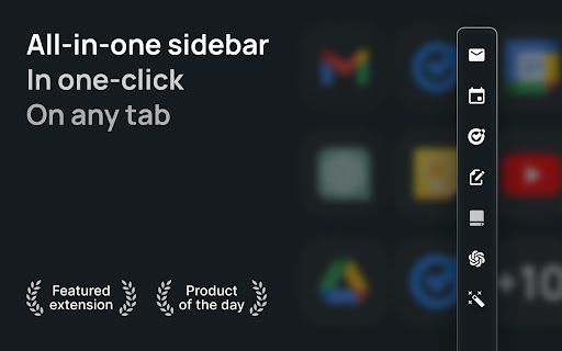 image for Manganum: Sidebar With Mail, Calendar — Sync With Google Calendar and Gmail