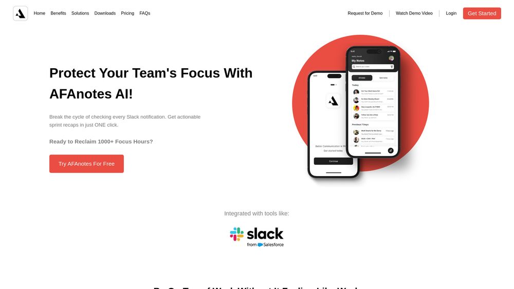 image for AFAnotes - AI Productivity
