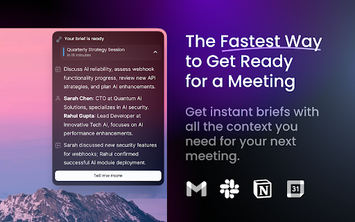 image for timeOS: AI Meeting & Calendar Assistant