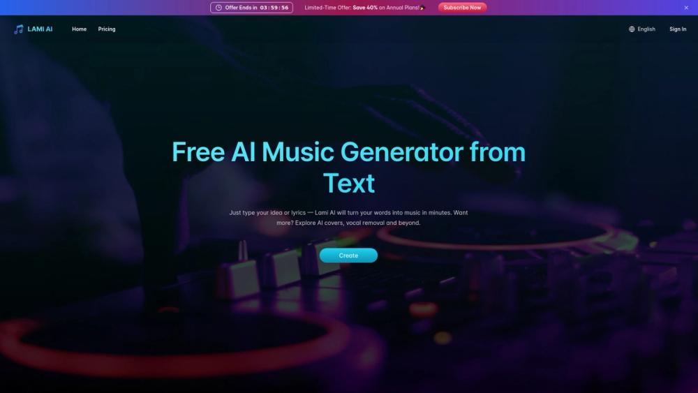 image for Lami.ai: Free AI Music Generator from Text