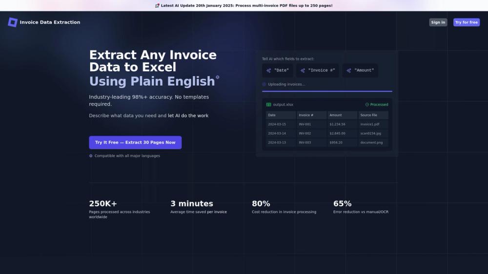 image for InvoiceDataExtraction.com