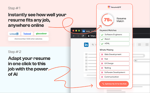 image for ResumeGPT : AI Job Autofill & Best Resume