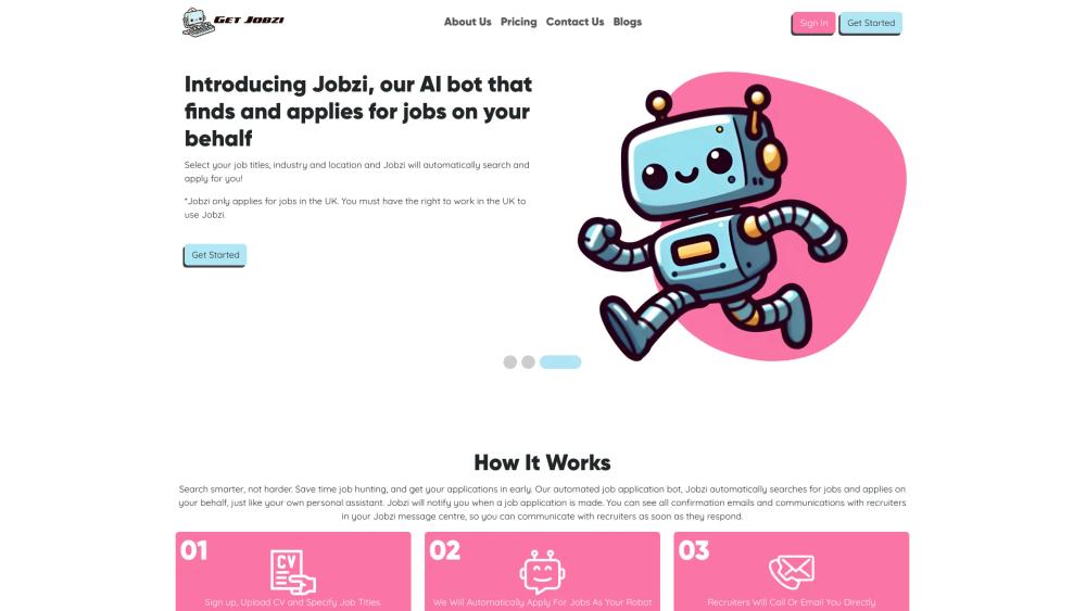 image for Jobzi Your AI-powered Job Search Wingman