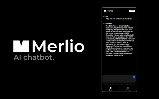 image for Merlio - AI Chatbot