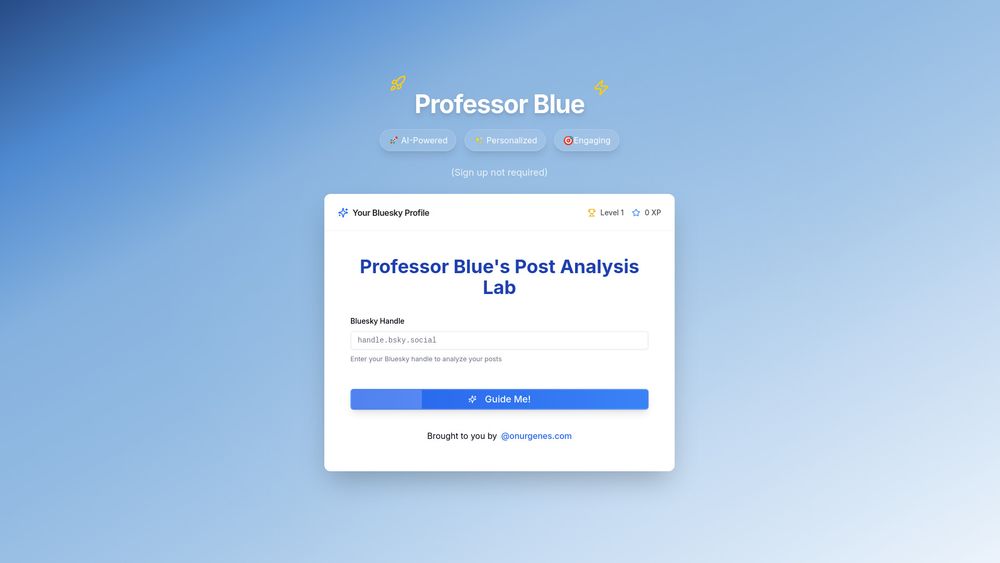 image for Professor Blue