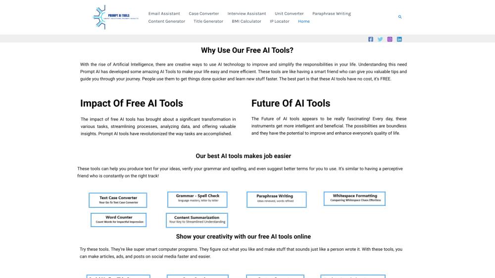 image for PromptAI Tools