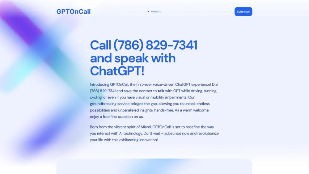 image for GPTOnCall