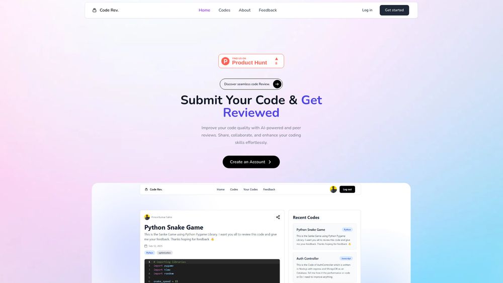 image for Code Rev.