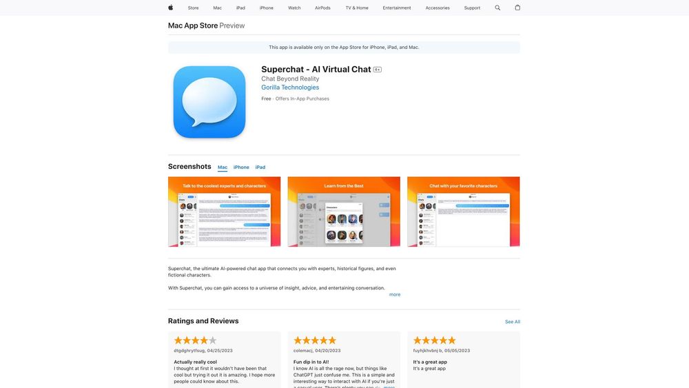 image for Superchat - AI Virtual Chat