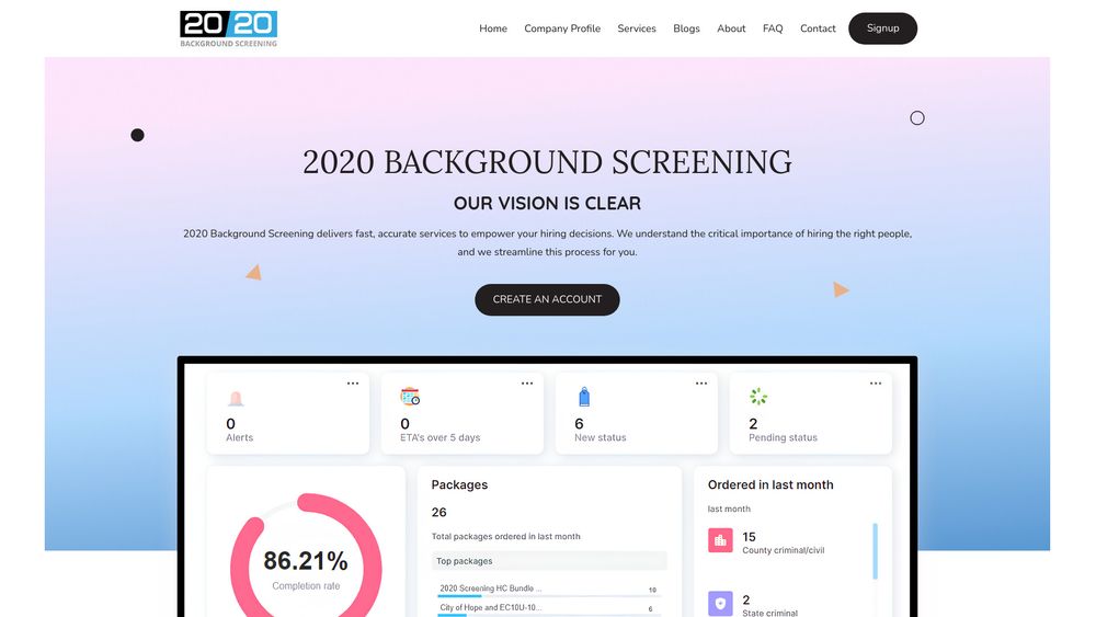 image for 2020 Background Screening