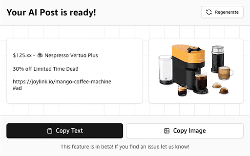 image for JoyLink - Powerful DeepLinks For Amazon Influencers