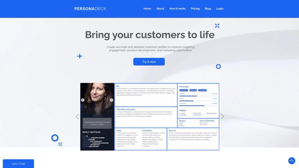 image for Personadeck.io